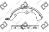 MAZDA UA0149230 Brake Shoe Set